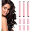 VONJUMA 3 Pcs Bigodino Lungo Per Boccoli Boccoli Capelli Senza Calore Heatless Curler Arricciatori Con Ganci Bigodino Morbidi Per Capelli Curler Per Capelli Lunghi Dormire Con 6 Mini Arrotolatore