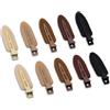 Generic 10 fermagli per capelli piatti senza pieghe senza pieghe per styling clip antiscivolo per trucco per donne salone acconciatura, nero opaco marrone beige