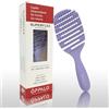 ÓPPALO Spazzola anti-tiraggio Superflex. Spazzola districante senza strappi senza rotture. Speciale per capelli sottili e fragili, sia ricci, ondulati o lisci. (MALVA)
