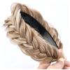 Shirene Parrucca Con Treccia A Spina Di Pesce,Larga 2 Fili Disordinati Fascia Intrecciata a Spina di Pesce Parrucca Treccia Soffice,Fasce per Capelli Donne e Ragazze