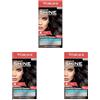 Vitalcare | Colourshine - Colorazione Permanente Professionale, Tinta Capelli Senza Ammoniaca, Tintura Capelli con Cheratina e Olio di Macadamia, n° 4, Castano (Confezione da 3)