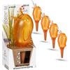 Scheurich 'Dispenser acqua boerdy colore arancione, taglia 20 cm, Capacità 220 ML per fino a 4 giorni di irrigazione delle piante