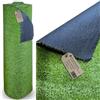 acquaverde | Prato Sintetico da 7mm per Giardino, Balcone, Terrazzo e Piscina 1x15 mt (15 mq) - Erba Artificiale, Sintetica Resistente al Calpestio e Raggi UV, Facile da Pulire