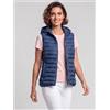 BUNF GILET CAPPUCCIO DONNA giacca smanicata