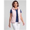 BUNF GILET CAPPUCCIO DONNA giacca smanicata