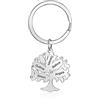 Lovejewellery Portachiavi Personalizzati per Donna Portachiavi Familiare con Multi-Nomi Incisione in Acciaio Inossidabile Portachiavi per Uomo Personalizzato Regalo per Amante Mamma Amico (Style 1-5 Name)