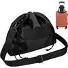 Generic Borsa per cuscino da viaggio, custodia portatile per cuscini da collo, 32 x 26 cm, design con chiusura a coulisse, compagno di viaggio in tessuto per viaggi in famiglia e regalo per le vacanze, colore