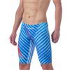 MY KILOMETRE Costume da Bagno Uomo - Jammer Nuoto Competizione con Cloro-Resistente e Asciugatura Rapida, per Competizioni e Allenamenti in Piscina