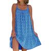 LKRSEEF Vestiti Donna Estivi Abito Estivo Donna Vestito Curvy Lungo Premaman da Spiaggia Primaverile Boho Maglina Leggero Cotone Verano Maniche Corte 3XL Corto Abiti Larghi Lunghi Taglie Forti Eleganti