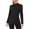 WOWENY Giacca in Pile da Donna per Esterni, Felpa Foderata Calda con Colletto rialzato e Giacca in Pile con Zip Intera Leggera antistatica per l'inverno, la Corsa, l'escursionismo e Il Tempo Libero