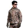 Kelmon Uomo Tattico Softshell Giacca Multifunzionale Outdoor Camouflage Militare Pile Fodera Impermeabile Antivento Calda Cappuccio Cappotto