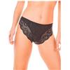 JADEA 6 Pezzi Slip Donna con Pizzo Art. 791 (6 Pezzi Nero, 3)