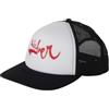 Quiksilver DNA Impaired Baseball Trucker Mesh Cap Hat Uomo Nero, Nero , Taglia unica