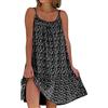 LKRSEEF Abito Estivo Donna Abiti Estivi Donna Vestiti Lunghi Curvy Lungo da Estate Vestito Casa Cotone Abitino Elegante Copricostume Caftano Lino Sandali XXL Leggero Eleganti Camicione Maglina Spiaggia