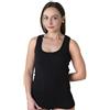 New Day intimo eccezionale Set da 3 Canotte Donna Cotone Caldo Spalla Larga, Canottiere Intime Felpate