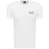 Emporio Armani Maglietta T-Shirt Uomo EA7 3ZPT52 PJ03Z, Manica Corta, Girocollo (S, Bianco)