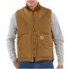 Carhartt Gilet Imbottito, Collo A Costine, Vestibilità Comoda, In Tela Firm Duck, Uomo, Marrone (Carhartt), 3XL