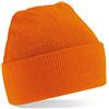 Beechfield Turn-up Beanie Cappellino da Baseball, Arancione, Taglia Unica Uomo