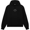 Dolly Noire Pokémon Starters Hoodie, Nero - Unisex, Felpa in Cotone Misto con Ricamo, Collezione Ufficiale (IT, Testo, XL, Regular, Regular)