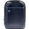 PIQUADRO - Borsello Porta Tablet Mini Blue Square RFID - Uomo - Blu Notte