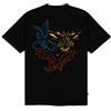 Dolly Noire Pokémon Maglietta Legendary Birds, Nero - Unisex, Tshirt 100% Cotone, Articuno, Zapdos e Moltres, Collezione Ufficiale (IT, Testo, XXL, Regular, Regular)