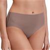 Calida Natural Skin Seamless - Slip Midi da Donna, Tortora Scuro, 48-50
