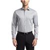 Van Heusen Camicia da Uomo Ultra Antirughe, Nebbia Grigia, 41 cm- 42 cm Collo 86 cm- 89 cm Manica