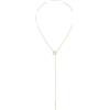 Breil, Flow Collection, Collana da Donna con Pendente in Acciaio Inox, Finitura Bilux, Chiusura ad Anello, Lunghezza Regolabile 70 cm, Idea Regalo Donna