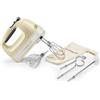 KitchenAid Frullino 9 Velocità, Motore DC 85W con Soft Start, 6 Accessori - Fruste, Frusta a Filo, Ganci Impasto & Asta Miscelazione, Cavo Girevole, Borsa Inclusa, Crema Mandorla