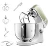 Kenwood kMix KMX760AGR - Miscelatore da cucina elegante con frusta K, gancio per impasto e frusta, ciotola in acciaio inox da 5 l, paraspruzzi rimovibile, 1000 W, verde