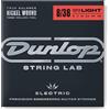 Jim Dunlop DUNLOP - DEN0838 NICKEL PLATED STEEL, EXTRA LIGHT, SET/6, Corde per Chitarra Elettrica in Acciaio Nichelato, Scalatura: 8-11 - 16-24 - 30-38