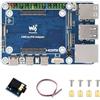 iiunius CM5 to Pi 5 Interface Adapter Board, Compatible with for Raspberry Pi Compute Module 5, Audio Input Support, USB Audio Decoder, 40PIN GPIO, Reproduces Pi 5 Layout for CM5 Lite/eMMC