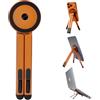 ZhaoCo Supporto magnetico pieghevole 3 in 1 per laptop, tablet e telefono | Supporto regolabile in lega di alluminio, portatile, stabile, per MacBook, iPad, iPhone, Samsung