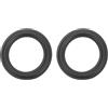 QUARKZMAN 2 Pezzi Anelli Di Gomma Per Altoparlante Da 4 Pollici 98x66mm (IDxOD) Anelli Per Subwoofer Forati Ricambi Per Riparazione Altoparlanti O Fai Da Te Nero