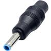 Bottone Adattatore di ricarica Alimentatore DC5521 a DC4530 Testa di Conversione Femmina a Maschio Connettore Convertitore Laptop