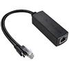 UCTRONICS PoE Splitter USB-C 5V - Adattatore attivo da PoE a USB-C, compatibile IEEE 802.3af per Raspberry Pi 4, Google WiFi, telecamere di sicurezza e altro ancora