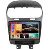 UHSFRA Android 15 Autoradio 2 Din per Fiat Freemont 2012-2020 9 Pollici Touch Screen Autoradio con Comandi al volante CarPlay senza fili Telecamera Posteriore GPS(A1 1G+32G)