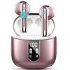 Drsaec Cuffie Bluetooth 5.4, 2026 Auricolari Bluetooth con 6D Stereo/App EQ Personalizzato/6 ENC Mic,56Ore Cuffie Wireless In Ear Riduzione Rumore Cuffie Senza Fili IP7 Impermeabili Cuffiette per iOS/Android