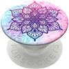 PopSockets PopGrip - Supporto e Impugnatura per Telefoni Cellulari e Tablet con Un Top Intercambiabile - Rainbow Nirvana