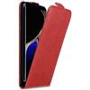 Cadorabo Custodia per Samsung Galaxy NOTE 9 in ROSSO MELA - Protezione in Stile Flip con Chiusura Magnetica - Case Cover Wallet Book Etui