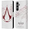 Head Case Designs Licenza Ufficiale Assassin's Creed Geometrico Logo Custodia Portafoglio in Pelle Compatibile con Samsung Galaxy S25
