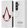 Head Case Designs Licenza Ufficiale Assassin's Creed Pieno Logo Custodia Portafoglio in Pelle Compatibile con Samsung Galaxy S25