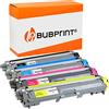 Bubprint 4 Toner compatibili con Brother TN-241 TN-245 Multipack | Nero Ciano Magenta Giallo, per HL-3140CW HL-3170CDW MFC-9330CDW