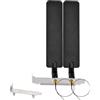 Bingfu Antenna WiFi 8 dBi + Cavo Micro Coaxiale 25 cm + Copertura Slot PCI