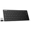 TECKNET Tastiera Wireless，Ultra Sottile Tastiera Wireless USB Laptop per PC, Android Smart TV, Laptop - Grigio