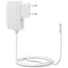 Aukru 5V di Alimentazione Del Caricatore Con Micro USB per Philips Avent SCD630 / 26 SCD630 / 01 SCD620 / 01 Video Monitor Del Bambino-Bianco