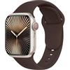 SRena C1B for Cinturino Apple Watch 38 40 41 42 44 45 46 mm,Ultra e Ultra 2,SE,Serie 7/8/9/10 - Compatibile con Tutti i Modelli,Caffè