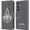 Head Case Designs Licenza Ufficiale Assassin's Creed Luce Logo Custodia Portafoglio in Pelle Compatibile con Samsung Galaxy S25
