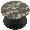 PopSockets PopGrip - Supporto e Impugnatura per Telefoni Cellulari e Tablet con un Top Intercambiabile - Woodland Camo