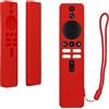kwmobile Custodia Silicone Telecomando Compatibile con Xiaomi TV Box S (2nd Gen) Cover - Guscio Protettivo Telecomando Antiscivolo - Rosso
